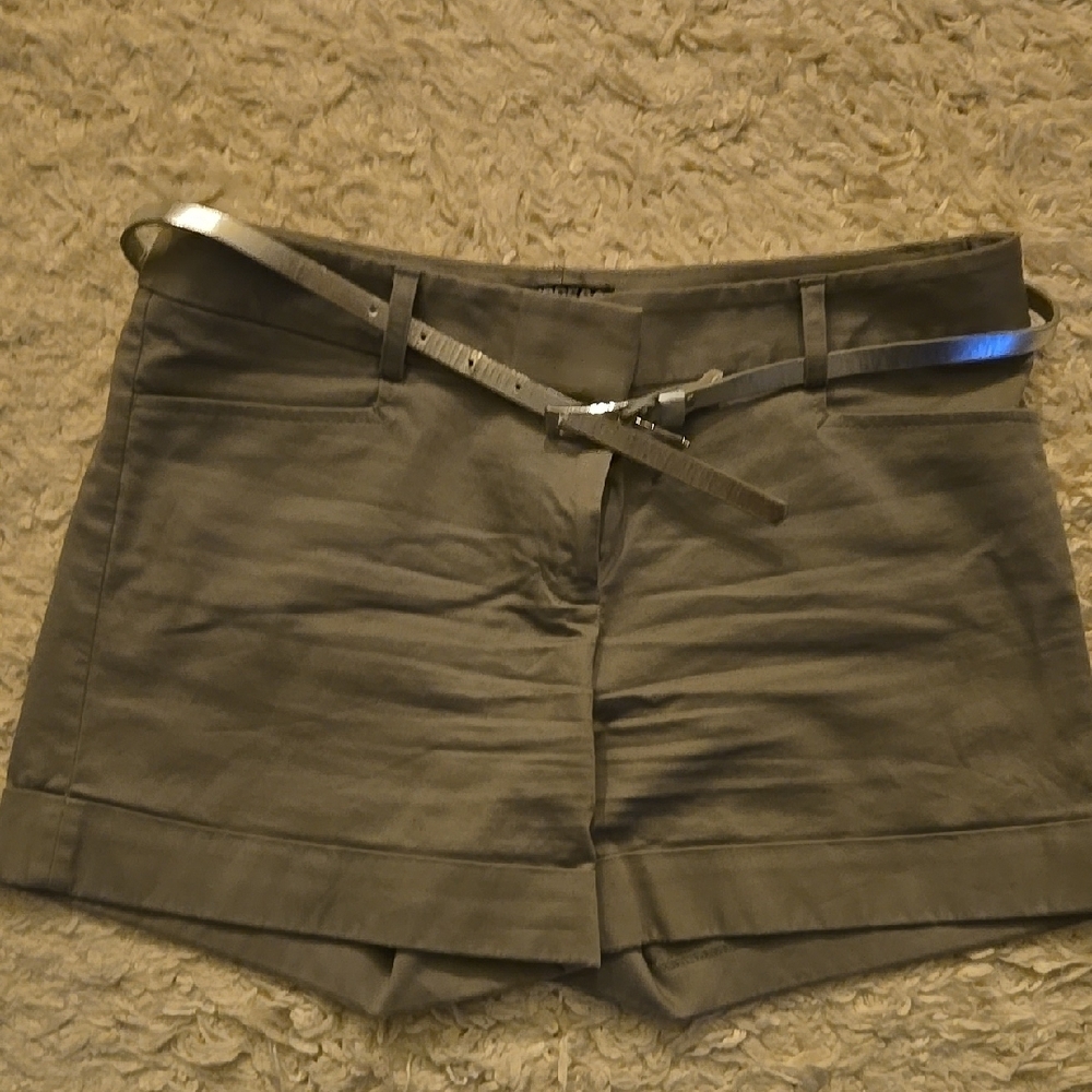 Olive Green Women's Shorts